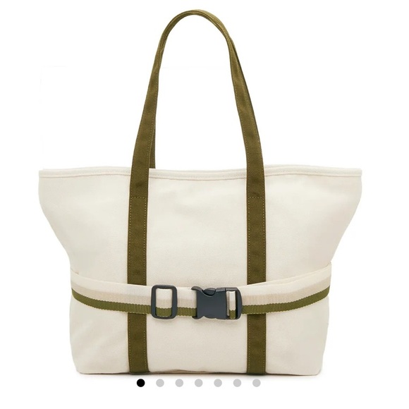 DSW Handbags - Canvas Tote with Travel Band